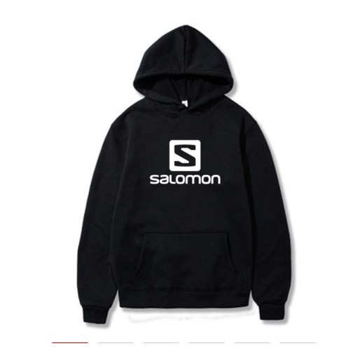 Jaket Jepang SALOMON Jumbo Hoodie Zipper S, M, L, XL, XXL, 3XL, 4XL, 5XL Pria Wanita Hoodie Big Size