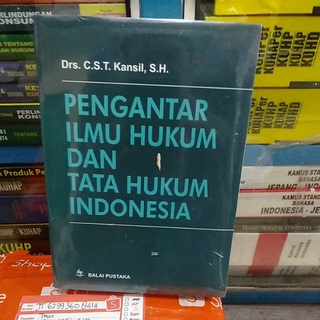 pengantar ilmu hukum dan tata hukum indonesia Dr c.s.t. Kansil SH