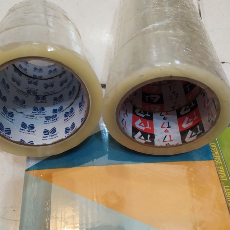 

Lakban Bening Tape 45mm x 100 yard/91m Premium