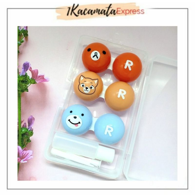 Tempat Softlens Case Cartoon