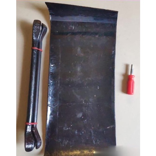 [bisa cod] Alat Tambal Ban cukit 3pcs +obeng pentil+karet 11cm X 35cm X 2mm alat tambal ban