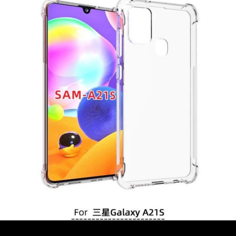 Case Jelly Anti Crack Samsung A21S