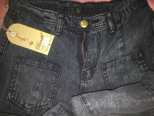  CELANA  JEANS BOYFRIEND  KANTONG  DEPAN  KHUSUS ACID BLACK 