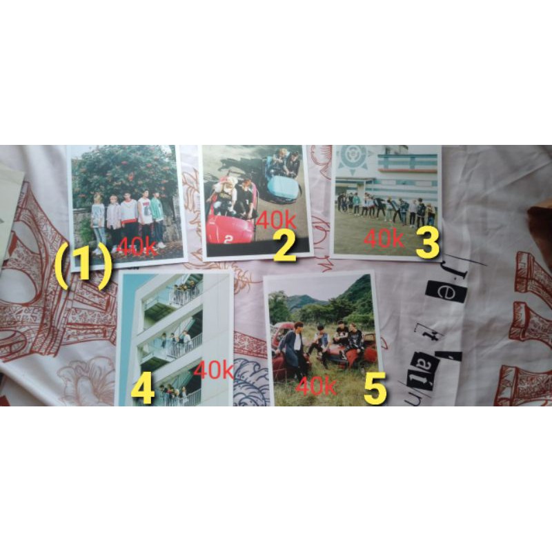 Postcard Album Seventeen -1st Album First Love- - 2nd Mini Album Boys Be -