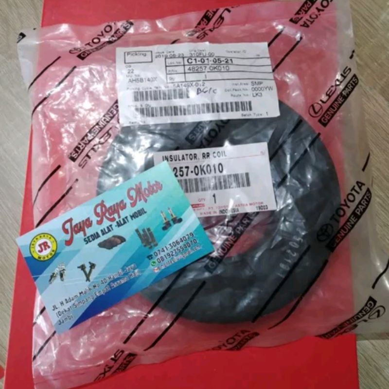 Karet Tatakan Per keong Belakang atas innova Inova 2004-2014 ASLI