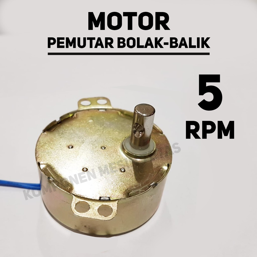 Motor Dinamo Pemutar Rak Telur Mesin Tetas