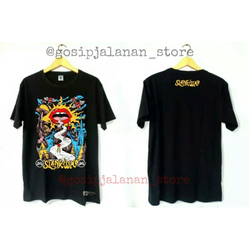 KAOS SLANK ORIGINAL SLANKERS//SLANKISME//NEW T-SHIRT SLANK//KAOS DISTRO//KAOS KOMUNITAS//KAOS BAND