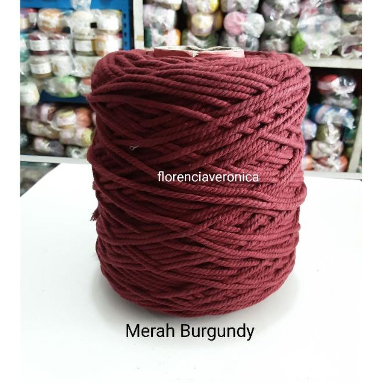 

Cotton Rope Warna 4mm (KODE V8399)