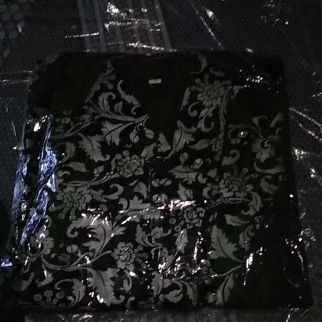 Batik Dolby Dolbi Dobby Doby Tenun Sutra Tulis Katun Atbm Baron Sarimbit Couple Pkl Hem Sogan Srg309