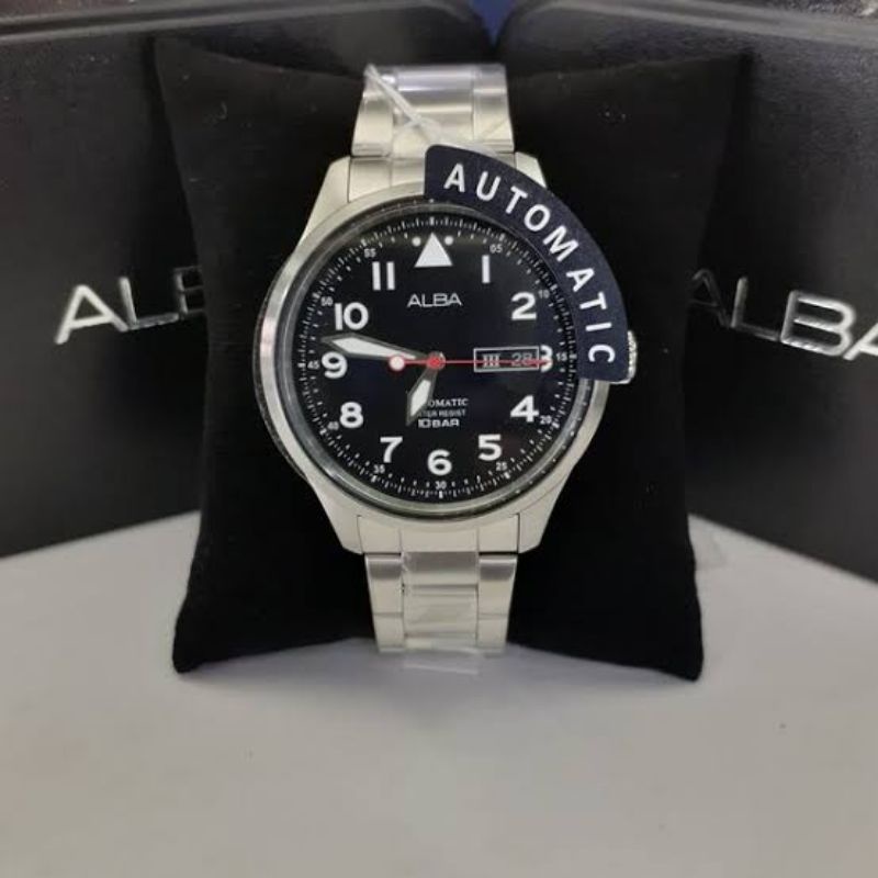 angelswatch jam tangan alba pria alba men AL4205X1 automatic jam tangan pria tanpa baterai