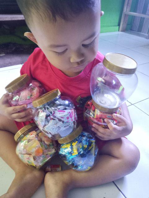 Toples Apel Gentong Mini Plastik Bagus Murah Kue