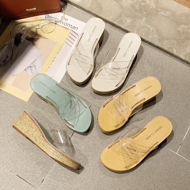 Sepatu wanita import premium quality Wedges s501