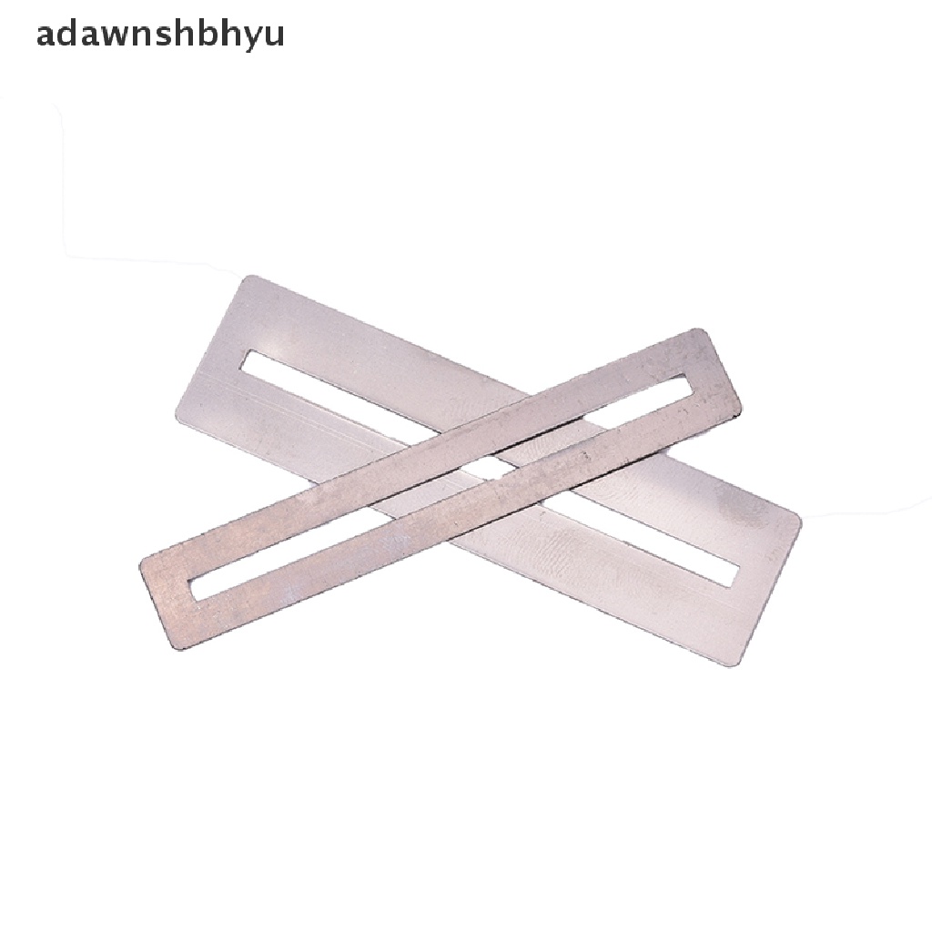 Set Alat Perbaikan fret Gitar adawnshbhyu shims &amp; Sanding Polish Pelindung Stainless Steel