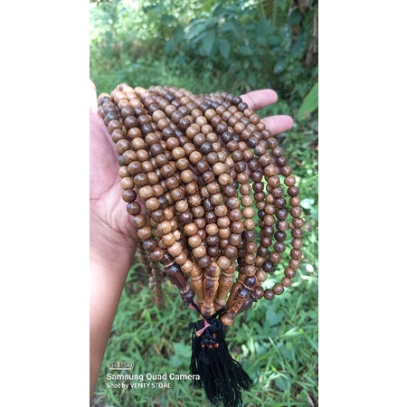 tasbih kayu gaharu asli 10 pcs tasbih gaharu wangi tasbih kayu gaharu asli kalimantan tasbih kayu ga