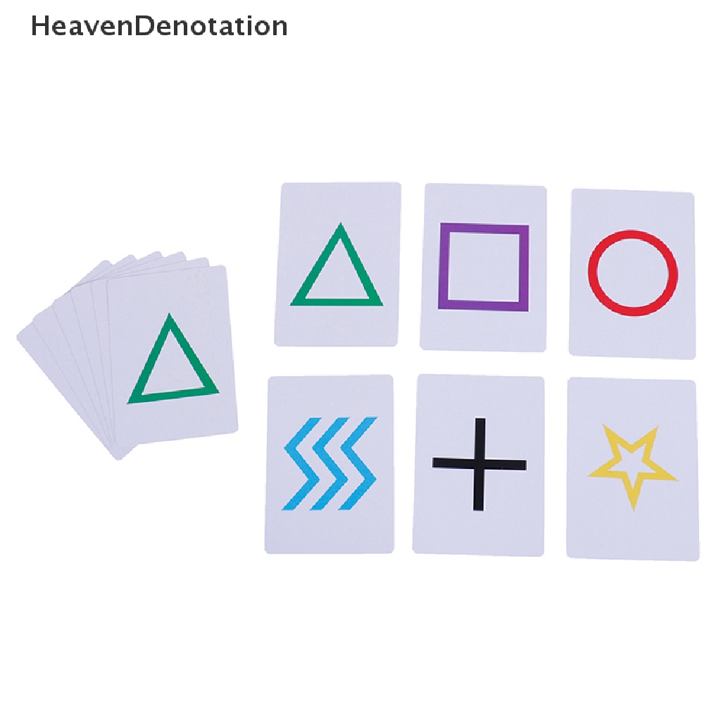 [HeavenDenotation] 2 Sets ESP Classic Cards Group Magic Tricks Easy To Do Children Kids Magic Toy