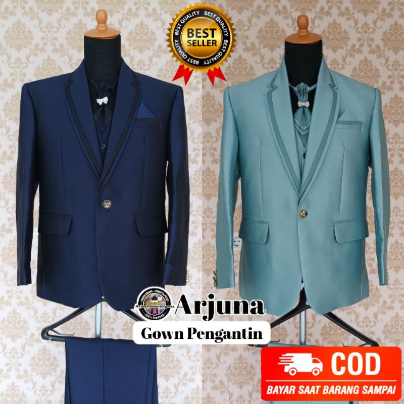 JAS PENGANTIN SEMI WOLL || JAS PENGANTIN PRIA || JAS PPENGANTIN MURAH
