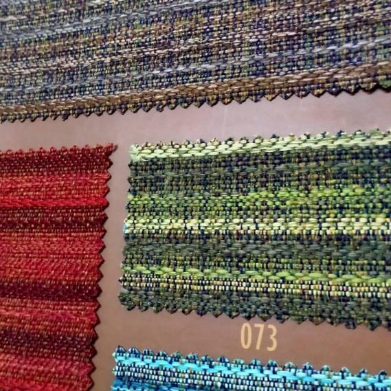 KAIN ATEJA SOFA MEUBEL KURSI FABRIC INTERIOR MOTIF GARIS GRADASI - VERMUCOL