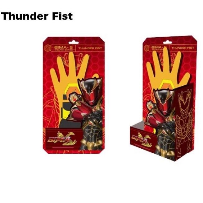 COD Mainan Thunder Fist / Robot Bima Thunder Fist Bima s