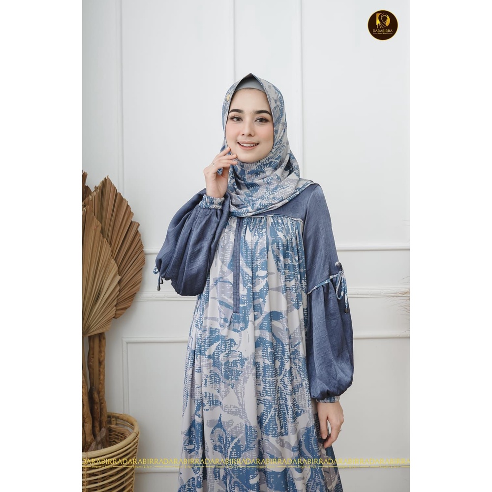 Gamis Casual Syari Darabirra Simple tapi Mewah | Gamis Modern 2022