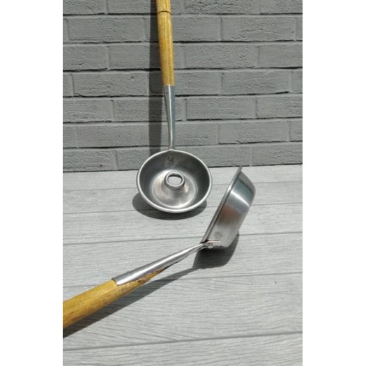 CETAKAN DONAT CAIR SEDANG GAGANG KAYU ANTI LENGKET