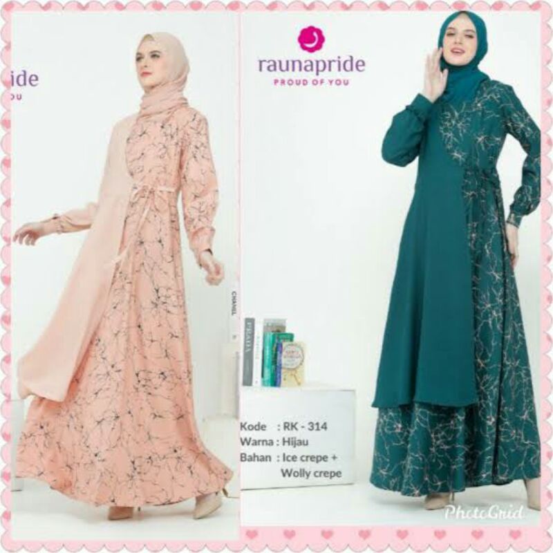 GAMIS RAUNA RK 314 dan 315