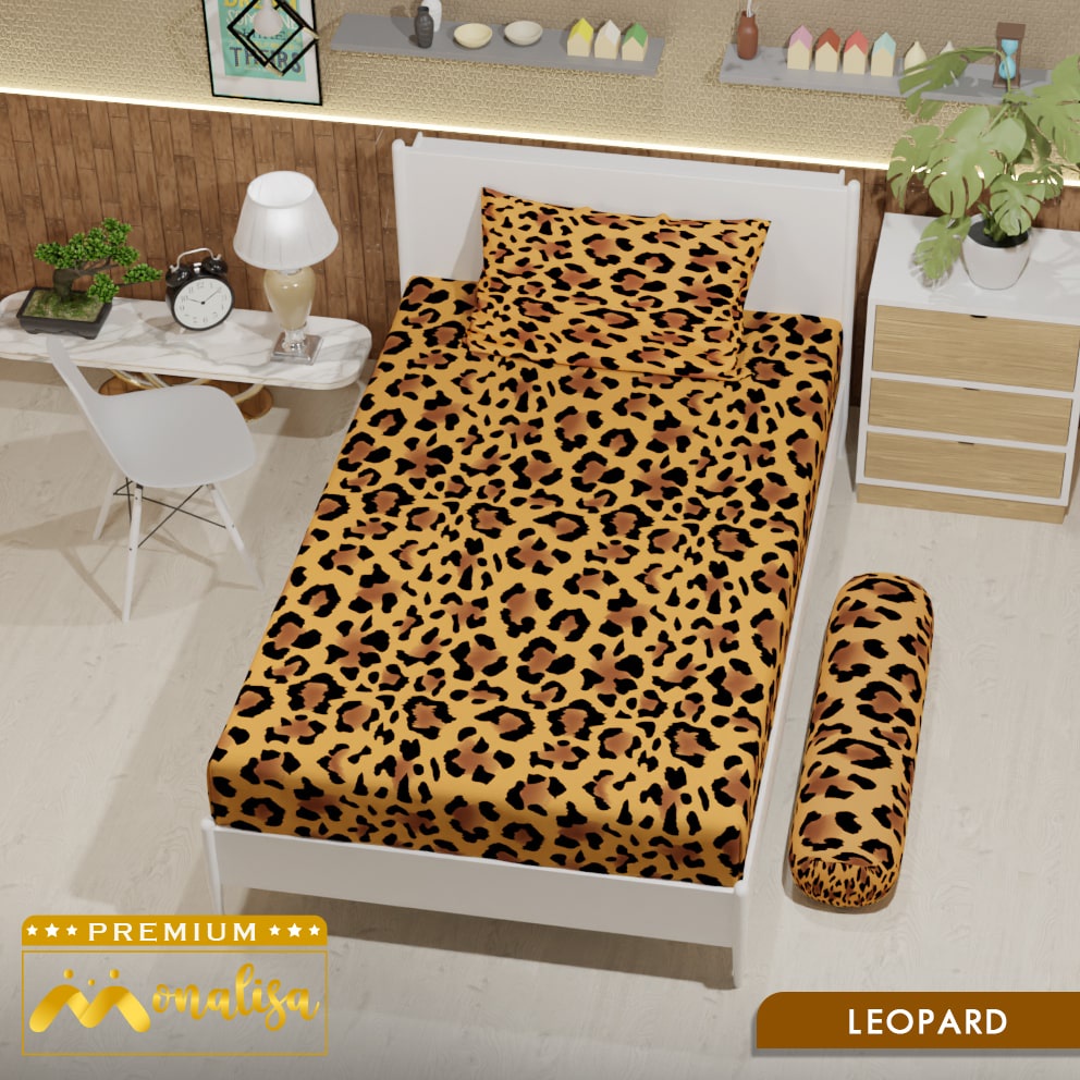 Monalisa Premium Sprei Uk 90/100/120 - Leopard