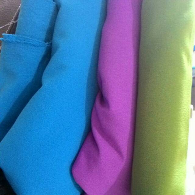 Kain bahan diamond crepe