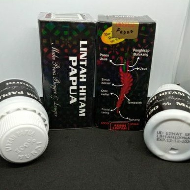 Minyak Lintah Hitam Papua Asli Murni 100%|pembesar|ORIGINAL TIMBUL|rotan keras