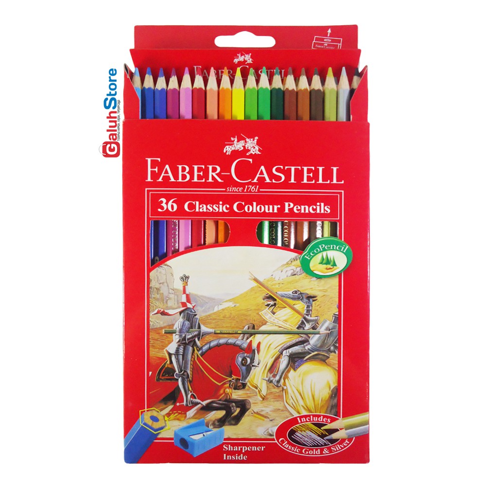 

Faber Castell Pensil Warna Classic 36 Warna