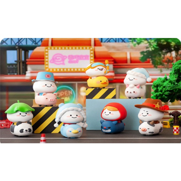 

Cute Limited Mainan Figure Pentol Car Quby Random Bumper - Star Pet Moly Original Unik