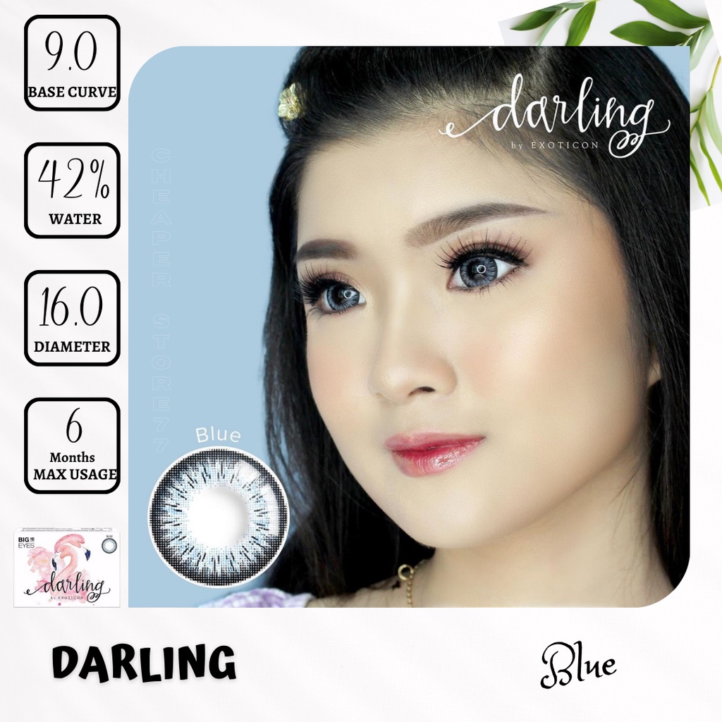 SOFTLENS X2 DARLING NORMAL / BIG EYES / DIA. 16.00mm