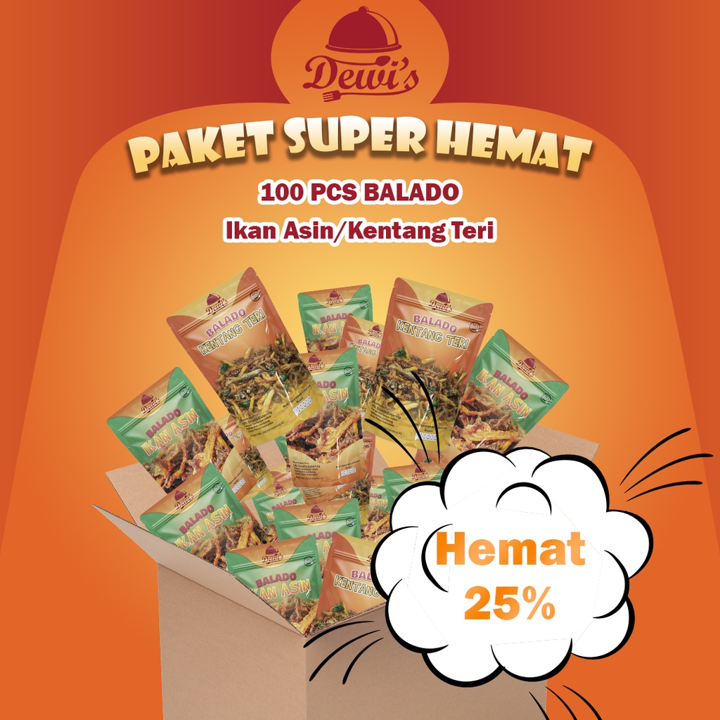 

Paket Super Hemat (100 Pcs)