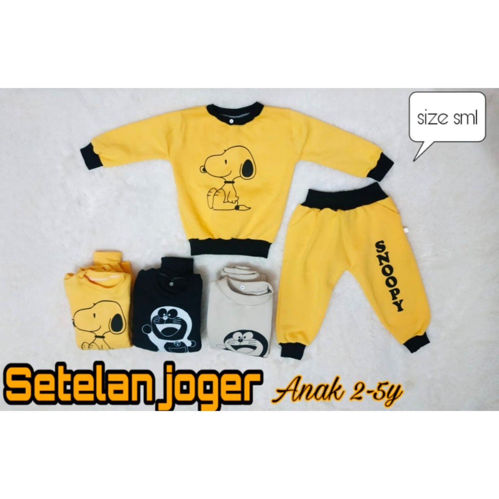 SETELAN  ANAK ( SIZE S M L ) 1- 5  tahun