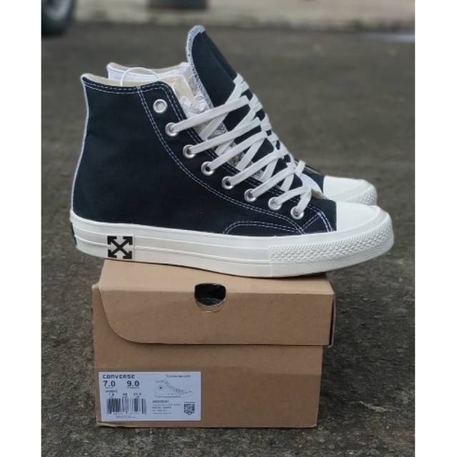 two tone high top converse