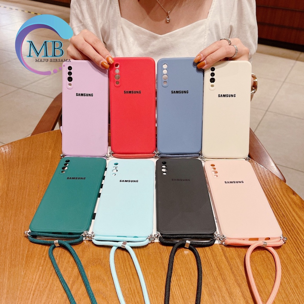 SOFTCASE SLINGCASE ORIGINAL SILIKON PELINDUNG KAMERA SAMSUNG A03 CORE A50 A50S A52 A30S A750 A7 2018 S10 S10+ MB2185