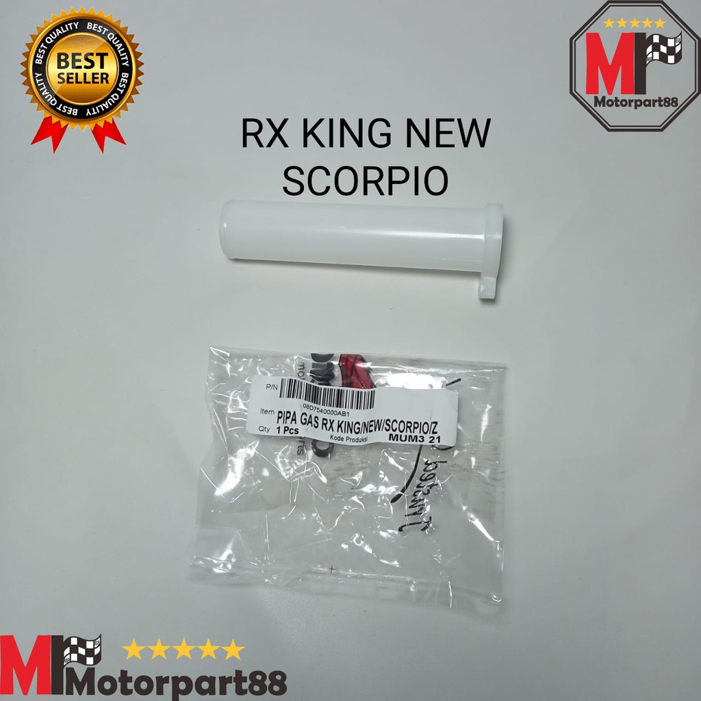 PIPA SELONGSONG GAS RX KING NEW SCORPIO