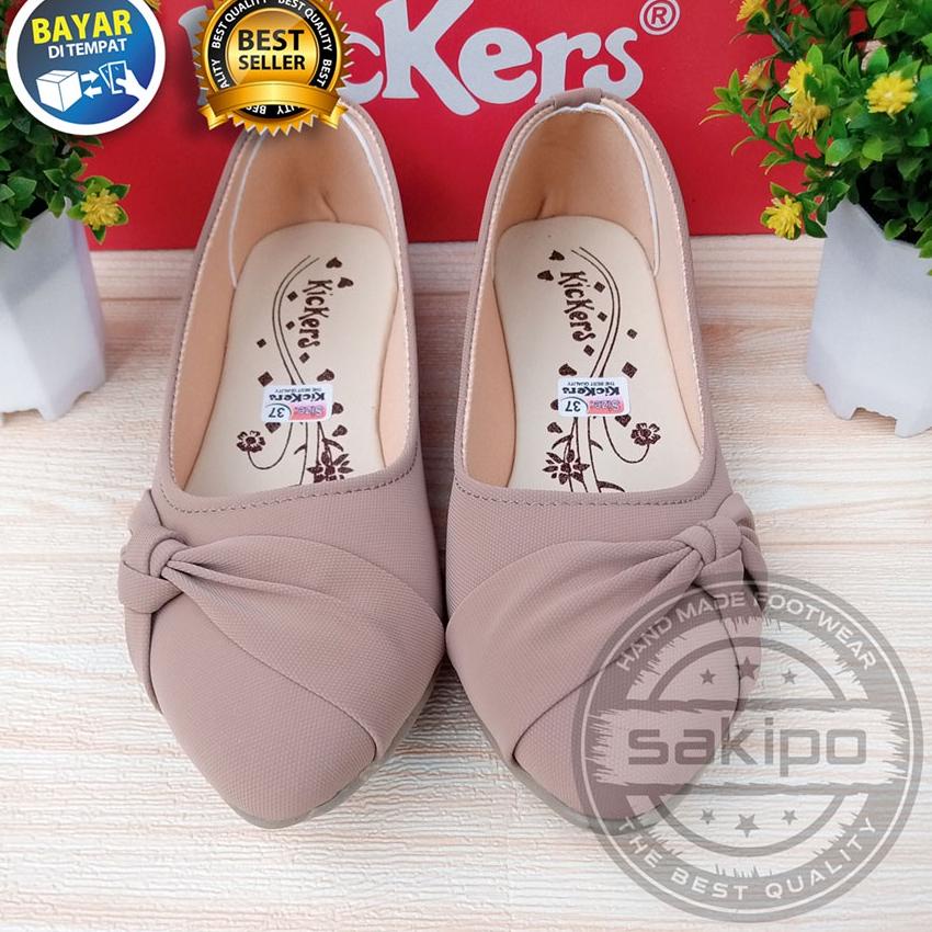 BIRTHDAY SEPATU BALET WANITA DEWASA / FLAT SHOES PITA SAMPING NEVADA / FLATSHOES MURAH KEREN TRENDIT