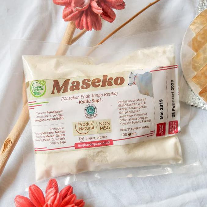 

Maseko - Kaldu Sapi Non MSG 100gr | Kemasan Refill