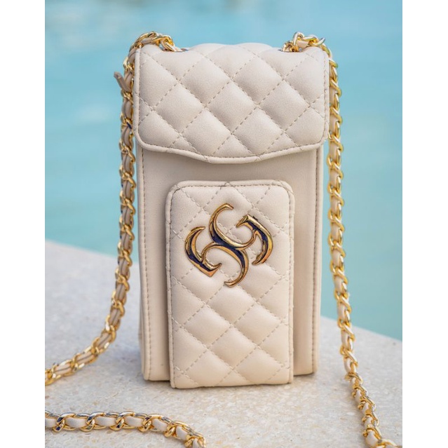 AUDREY PHONE bag geulis id vanilla