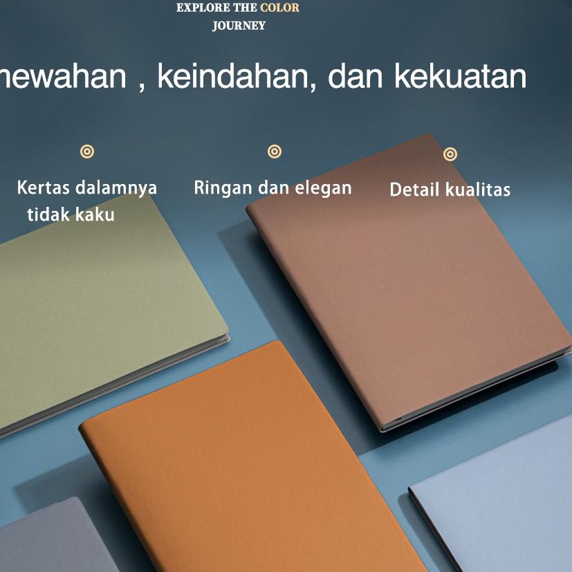 

TREN MASA KINI ✰ Deli Notebook / Buku Catatan Ukuran 25K 80 Lembar Kertas 80g Cover Waterproof 22263~