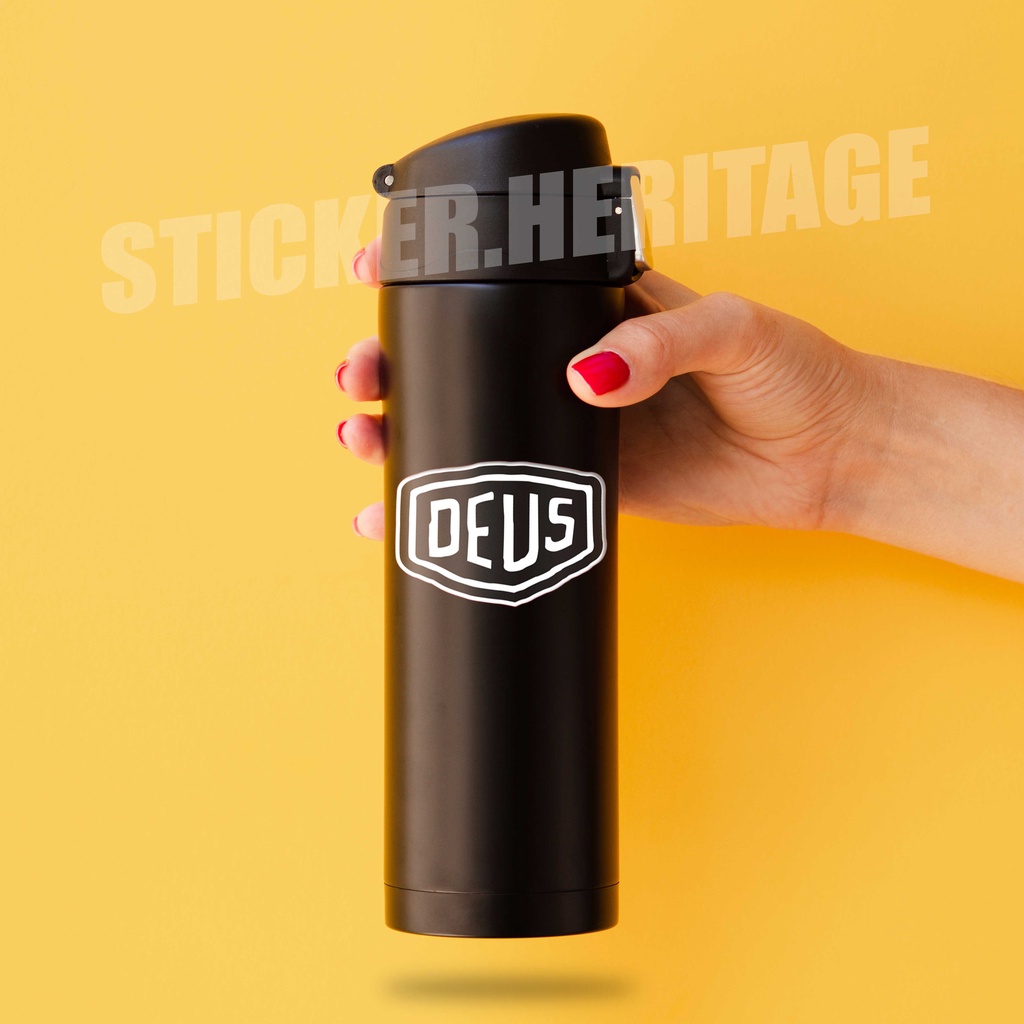 Stiker Aesthetic DEUS X MACHINE SERIES - STICKER TUMBLR MOTOR JOURNAL LAPTOP