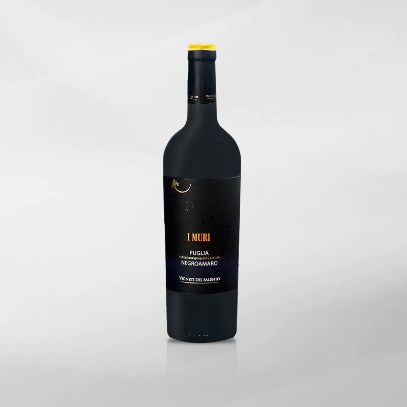 I Muri Negroamaro Puglia 750 Ml ( Original &amp; Resmi By Vinyard )