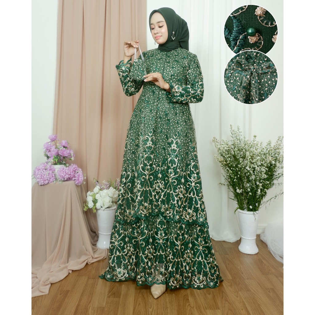 Gamis Kebaya Modern / Kebaya Modern / Kebaya Busui / Gamis Pesta Mewah / Kebaya Gamis / Gamis Busui