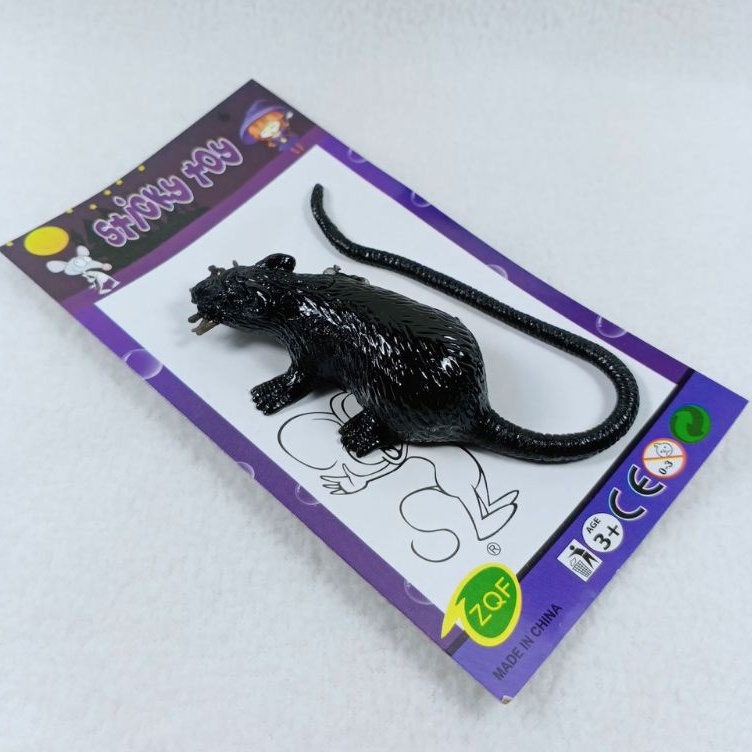 MAINAN TIKUS KARET Kenyal MAINAN ULAR PRANK MAINAN Bentuk BUAYA Mainan JADOEL Anak Jadul STICKY TOY