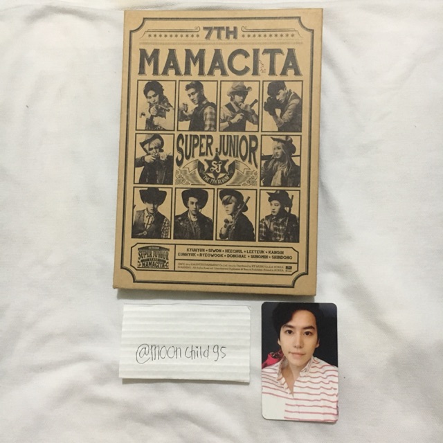 Super Junior Mamacita versi B - Kyuhyun photocard
