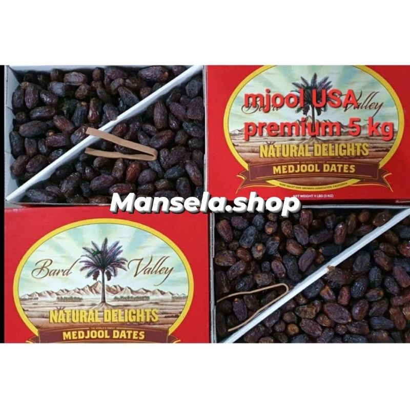 

Kurma Medjool USA Bard Valley Premium kemasan 5 kg