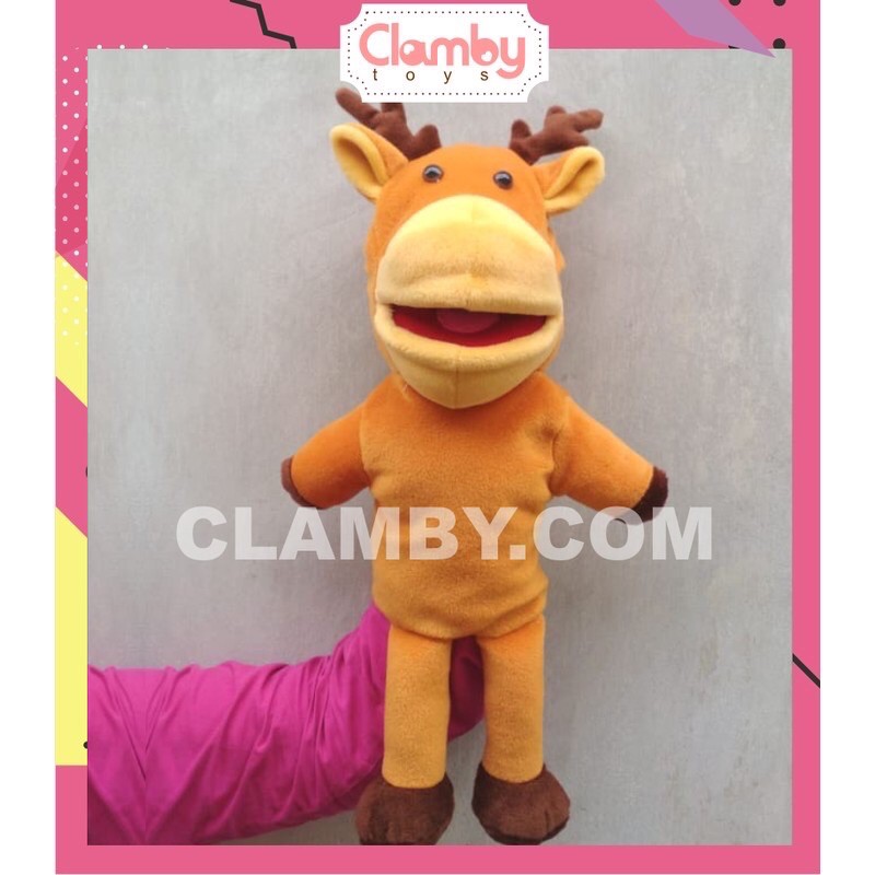 Boneka Tangan Muppet Karakter Hewan | Boneka Edukasi