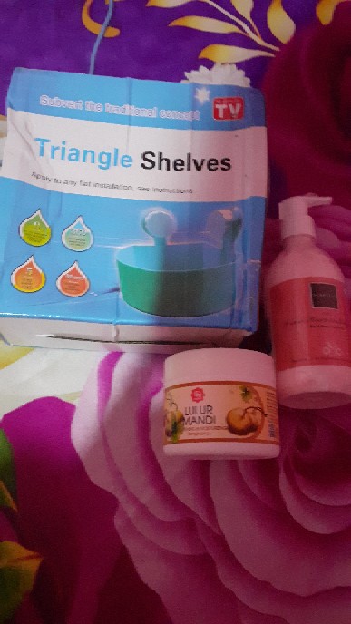 ✨lacikosme✨ Rak Sudut Kamar Mandi Serbaguna / Rak Sabun Sudut