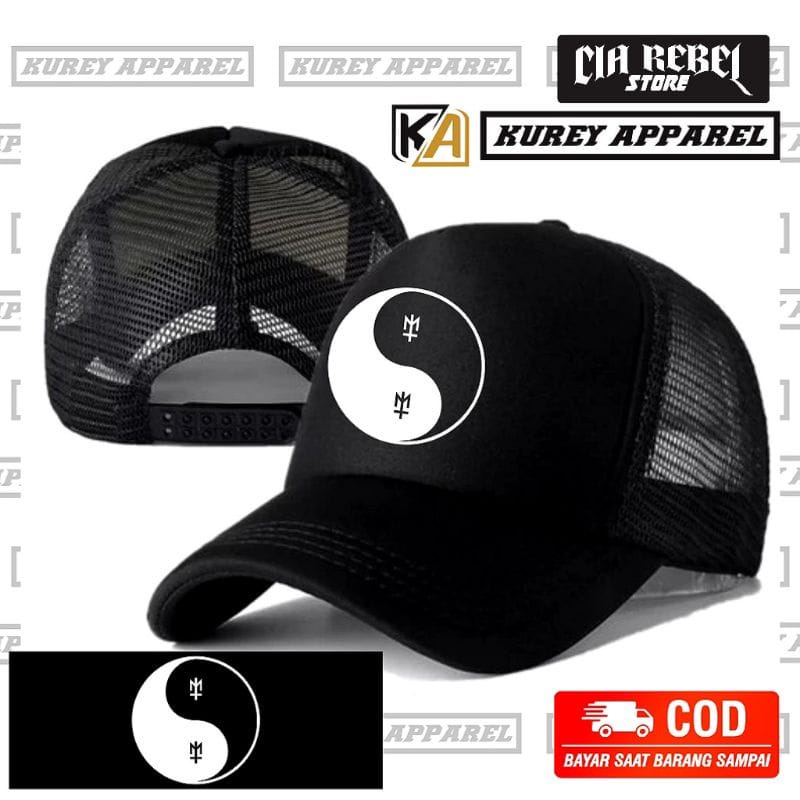 TOPI JARING TRUCKER DISTRO MATERNAL DISASTER TERLARIS - hebenshop