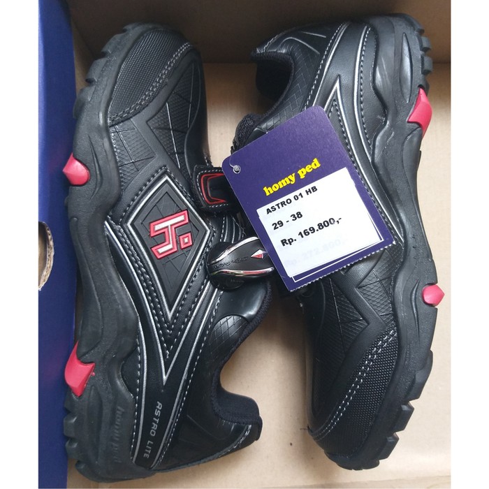 {KUALITAS TERBAIK}      SEPATU SEKOLAH ANAK HITAM MAGNET ORIGINAL HOMYPED ASTRO SD SMP